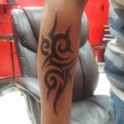 90s Tribal Tattoo