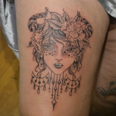 Fae Fairy Goddess Tattoo