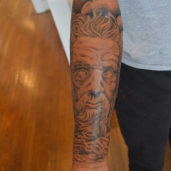 God Neptune Tattoo