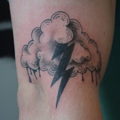 Raincloud Tattoo